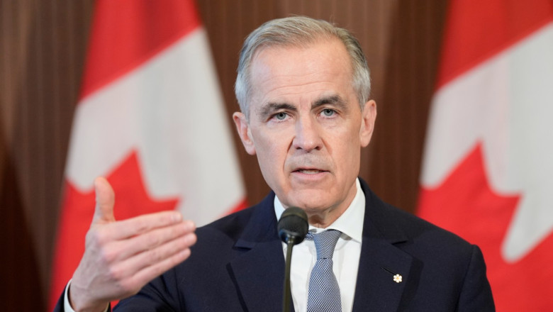 Prim-ministrul canadian Mark Carney.