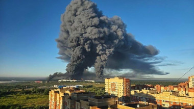 Choking smoke shrouded Moscow region today as Ukrainian drones struck a huge logistics hub of Wildberries, the Russian Amazon, at Elektrostal, 36 miles east of the Kremlin.