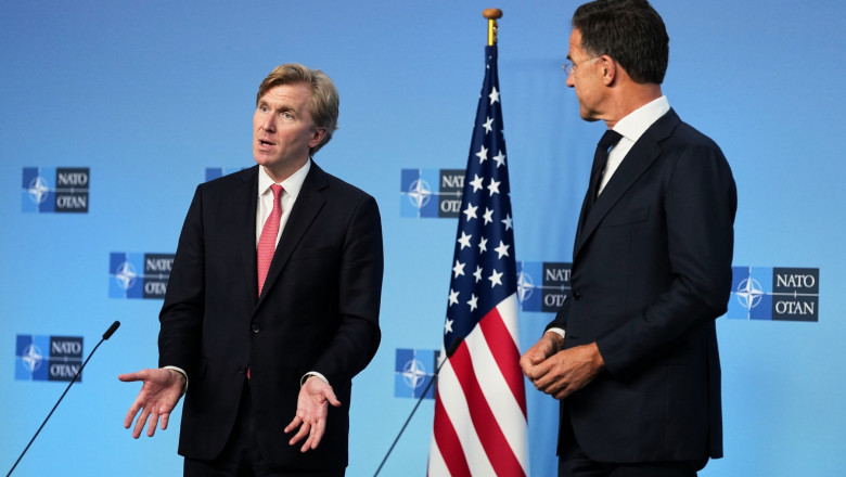 Elbridge Colby și Mark Rutte