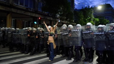 Citizens Join Student Protest In Belgrade, Central Serbia, Serbia - 23 May 2026