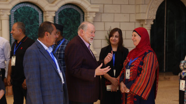 U.S. Ambassador Mike Huckabee Meets Palestinian Residents In Turmus Ayya - 5 Sep 2026
