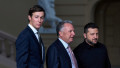 Jared Kushner, Steve Witkoff and Volodymyr Zelenskyy