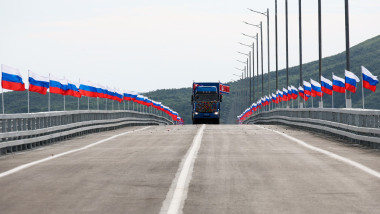 Tumen River Road Bridge Links Russia And North Korea