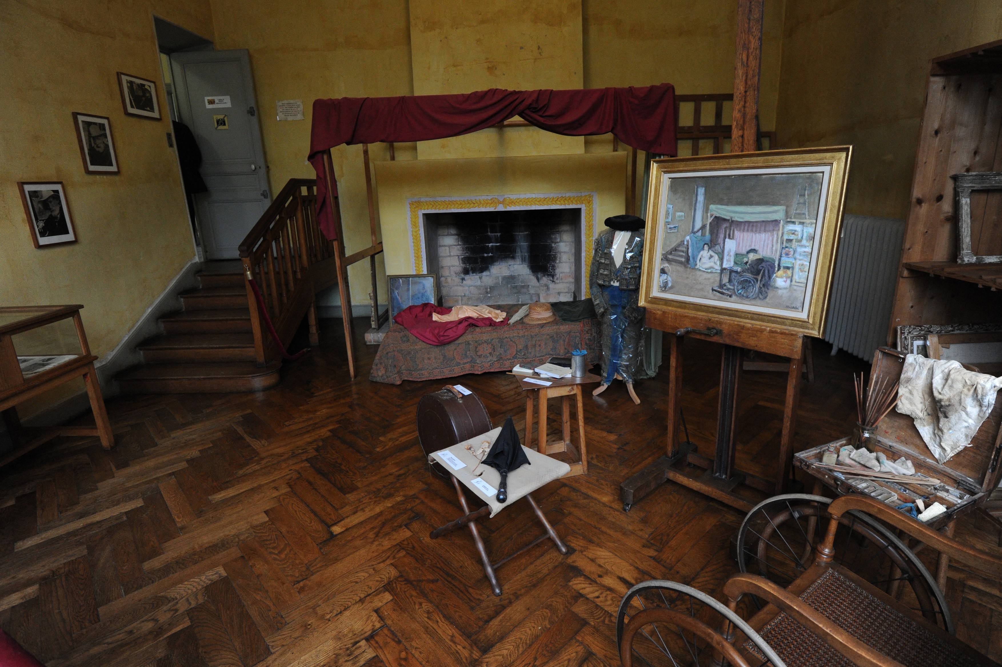 Jaf la Muzeul Renoir din Cagnes-sur-Mer: patru tablouri au fost furate