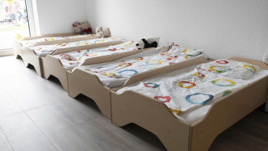 Saskia Esken visits AWO daycare center in Bochum.