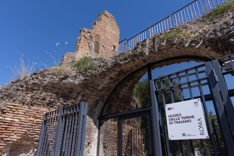 Rome: Presentation of the Restoration of the Baths of Trajan