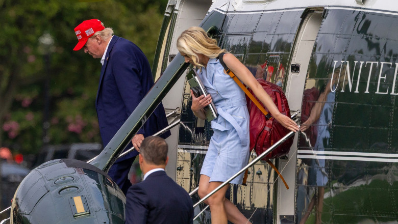 Donald Trump și Natalie Harp