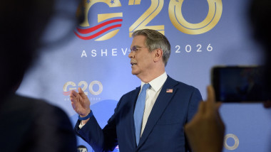 Scott Bessent la reuniunea G20. Foto Profimedia