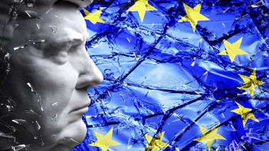 trump bust drapel ue uniunea europeana