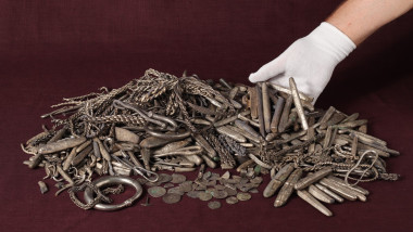 Homeowner discovers Denmark's biggest ever Viking silver hoard while digging new patio
