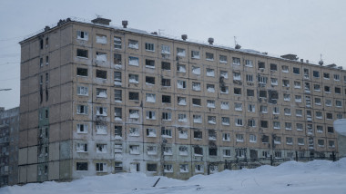 Iarna aspră definește viața în izolatul oraș rusesc Norilsk