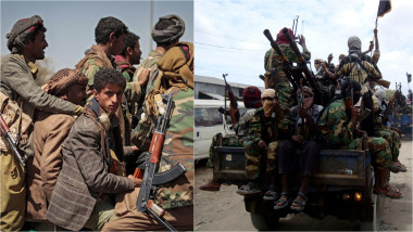 militanți Houthi, Yemen / luptători al-Shabaab, Somalia