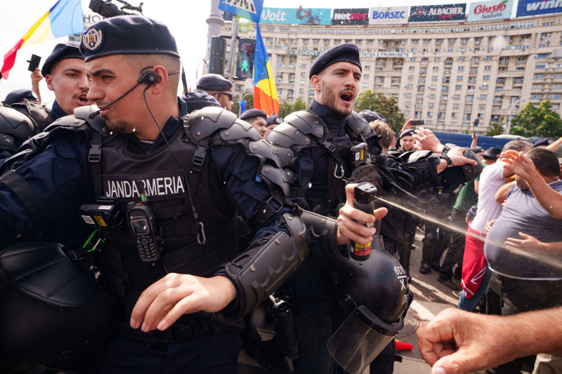APTOPIX Romania Farmers Protest