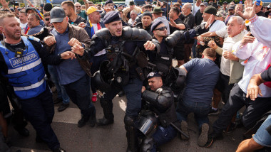 Romania Farmers Protest