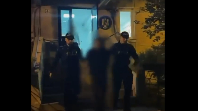 barbat cutit retinut de politia capitalei