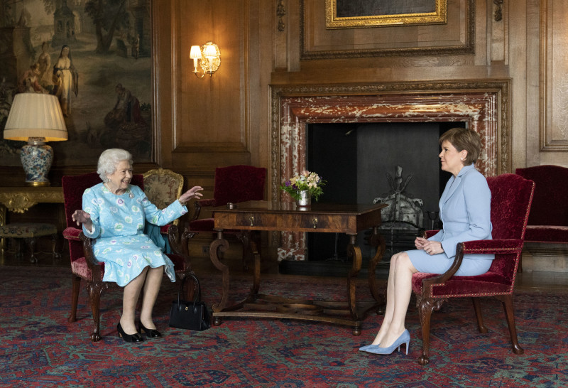 The Queen Visits Holyrood