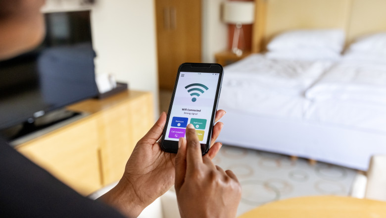 conexiune wi-fi la hotel