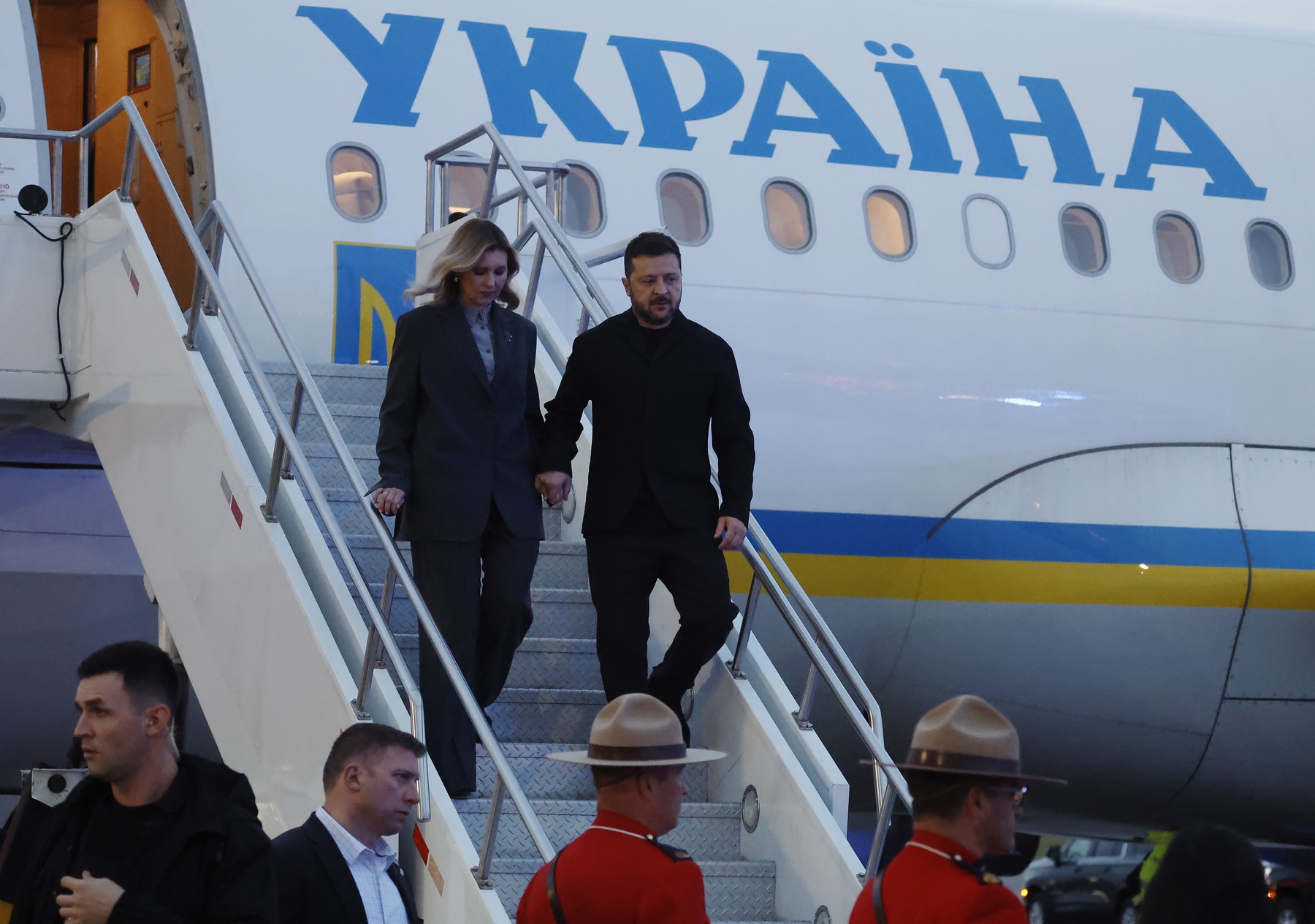 Zelenski a ajuns în Canada pentru o vizită de trei zile. Apărarea Ucrainei împotriva rachetelor balistice, pe agenda discuțiilor