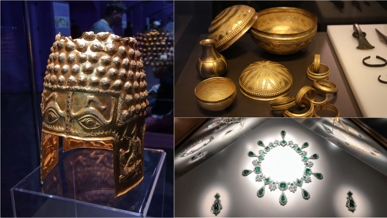 bijuterii și artefacte istorice furate din muzee din Europa