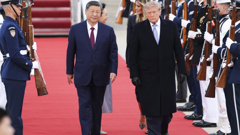 U.S. CHINA XI JINPING STATE VISIT ARRIVAL