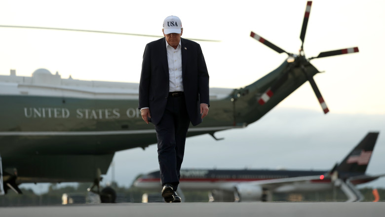 U.S. President Donald Trump Visits Ireland - Day Two Doonbeg