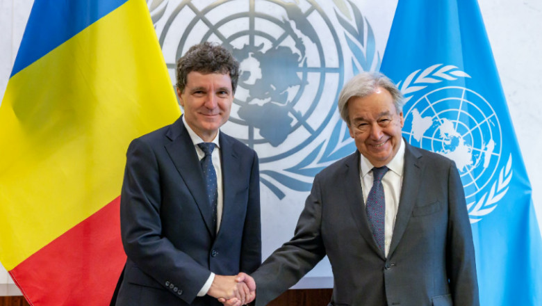 nicusor dan si Antonio Guterres