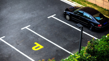Dimensiune loc de parcare. Foto Getty Images