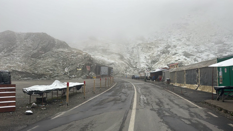 ninsoare transfagarasan