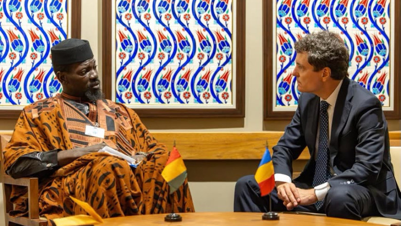 nicusor dan presedintele Guineea Mamadi Doumbouya