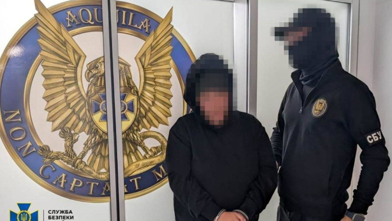 Asasina plătită a FSB, reținută de SBU. Foto SBU