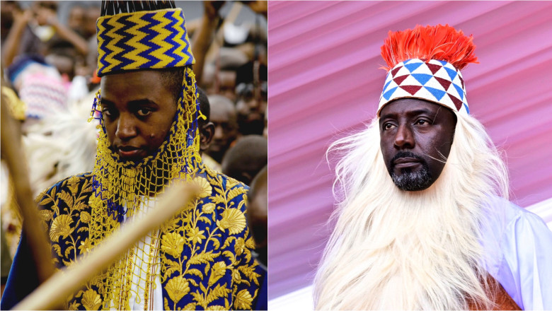 Regii Oyo Nyimba și Edward Rukidi din Uganda
