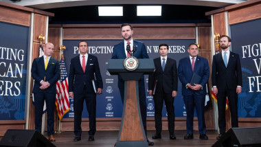 JD Vance During Immigration Program Announcement - Washington - 08 Oct 2026
