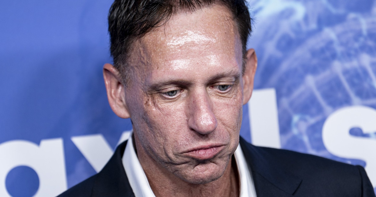 Imagine asociată subiectului: Peter Thiel critică războiul dintre SUA și Iran