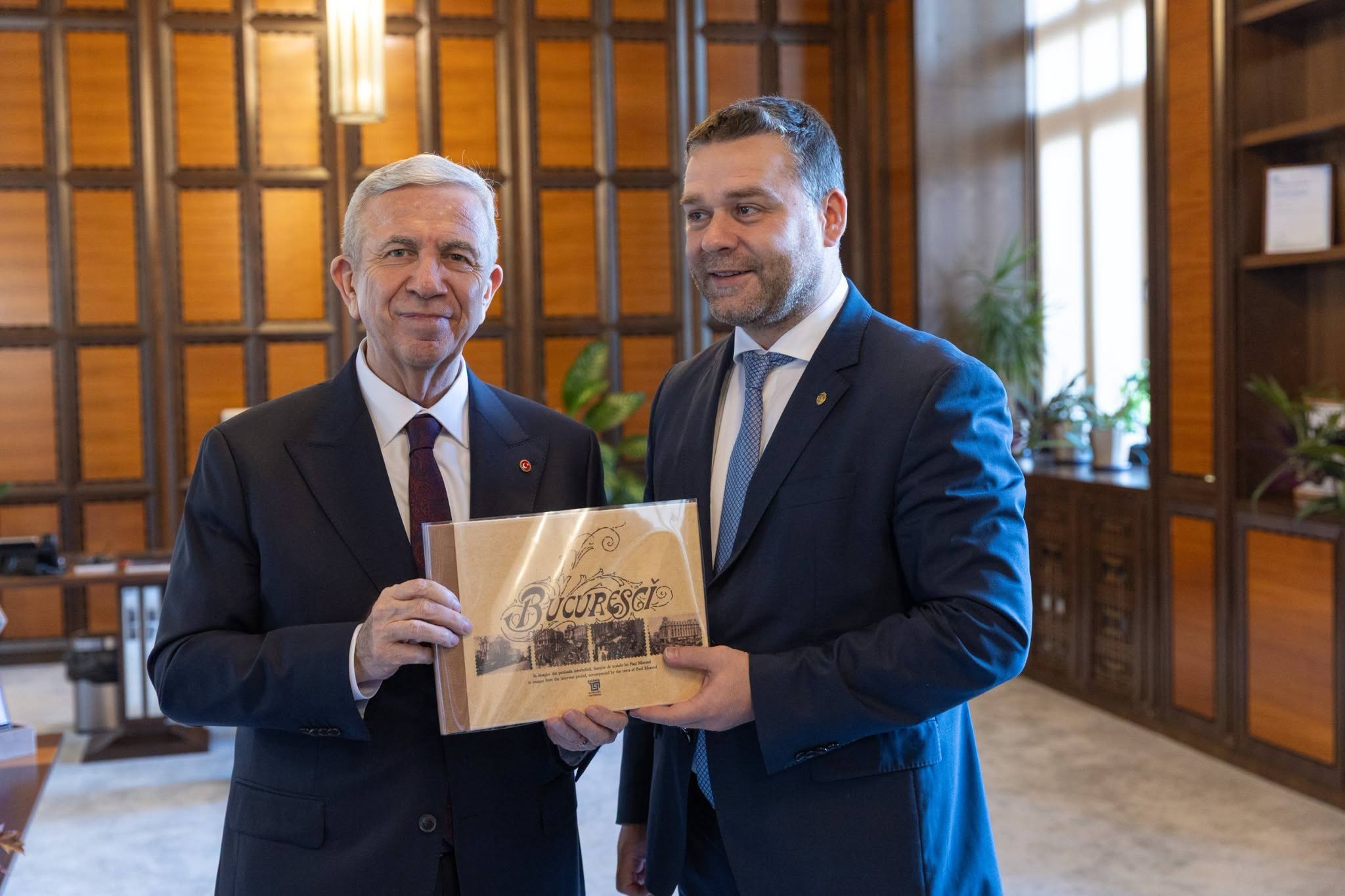 Ciprian Ciucu s-a întâlnit cu primarul Ankarei. Ce proiecte vor să dezvolte Bucureștiul și capitala Turciei