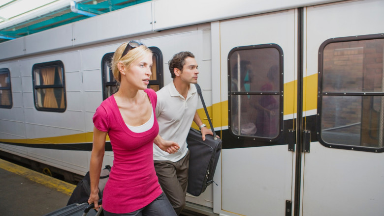 Traveling by train