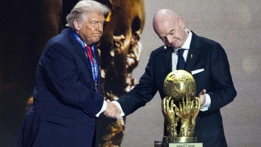Donald Trump și președintele FIFA