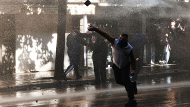 Tirana Clashes Enter Fifth Day, Albania - 17 Oct 2026