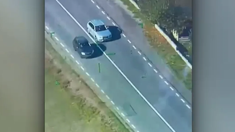 Depășiri ilegale, filmate din elicopter în Cluj. Patru șoferi au fost prinși în mai puțin de 10 minute: ce sancțiuni au primit