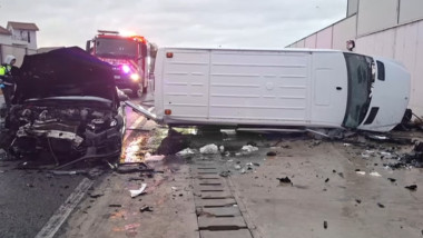 accident masina microbuz constanta