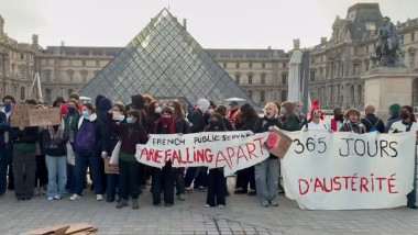 protest luvru
