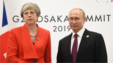 Theresa May - Vladimir Putin
