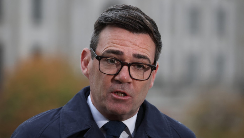 Prim-ministrul britanic Andy Burnham.