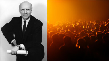Hanz von Foerster / mulțime de oameni la un concert
