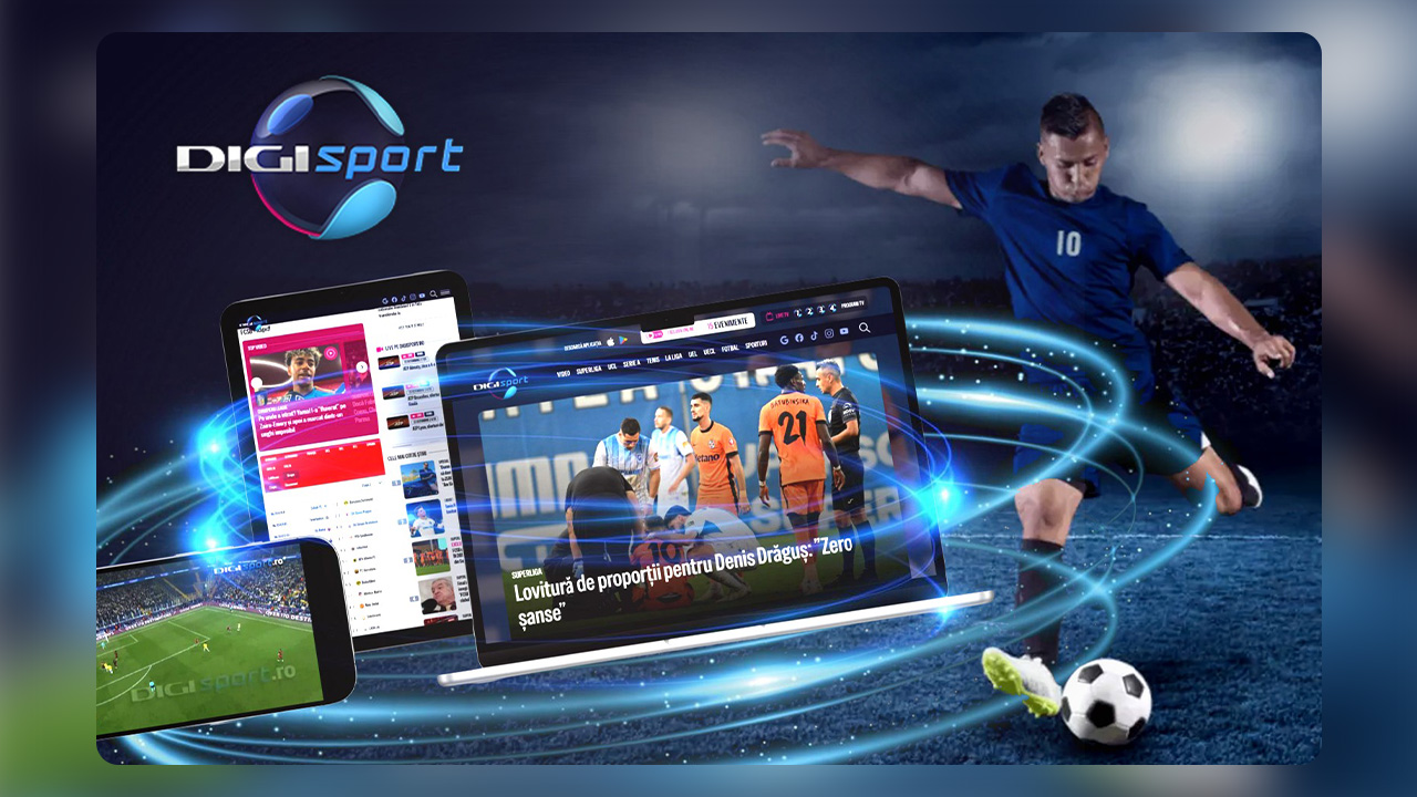 Digisport.ro trece la nivelul următor: design modern, acces rapid, conținut video exclusiv