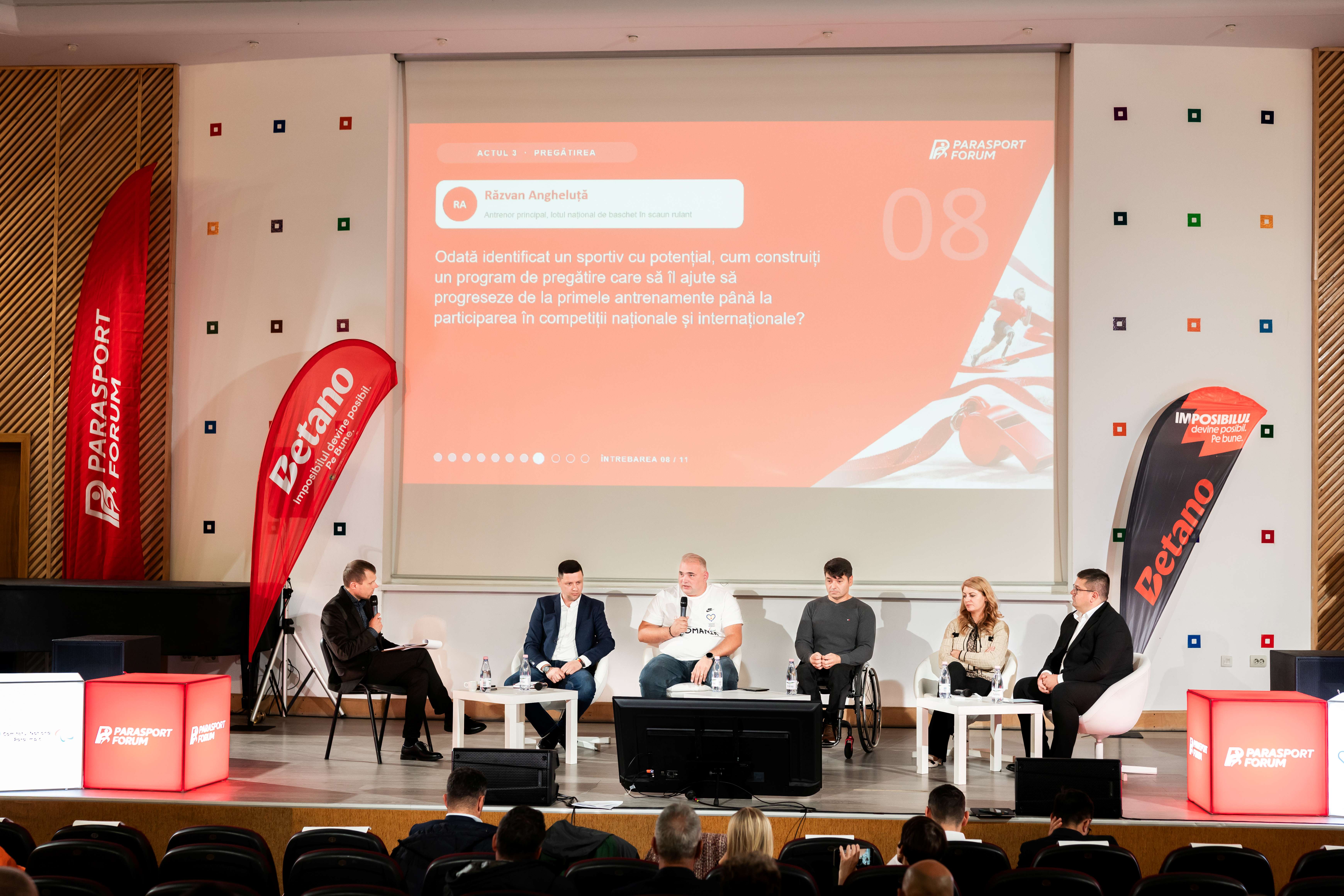 PARASPORT FORUM, inițiativa națională susținută de Betano pentru dezvoltarea bazei de antrenori din sportul paralimpic