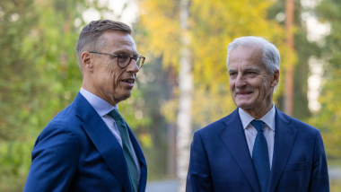 Alexander Stubb si Jonas Gahr Stoere