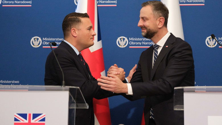 Defence Ministers Of Poland And UK Sign Warsaw Defence Plan, Masovian Voivodeship - 27 Oct 2026