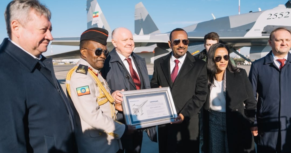 Ethiopia receives first 12 Russian Su-35 jets, thanks Putin for early delivery