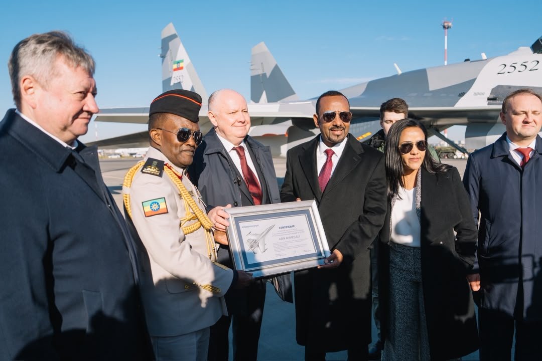 Rusia a livrat Etiopiei 12 avioane Su-35 cu un an înainte de termen. Țara africană va primi și sisteme antiaeriene S-400