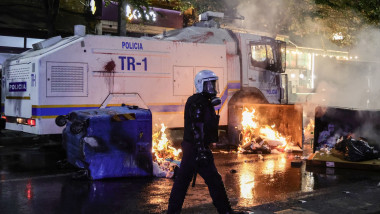 Student Protests Continue Amid Arrests In Tirana, Albania - 19 Oct 2026
